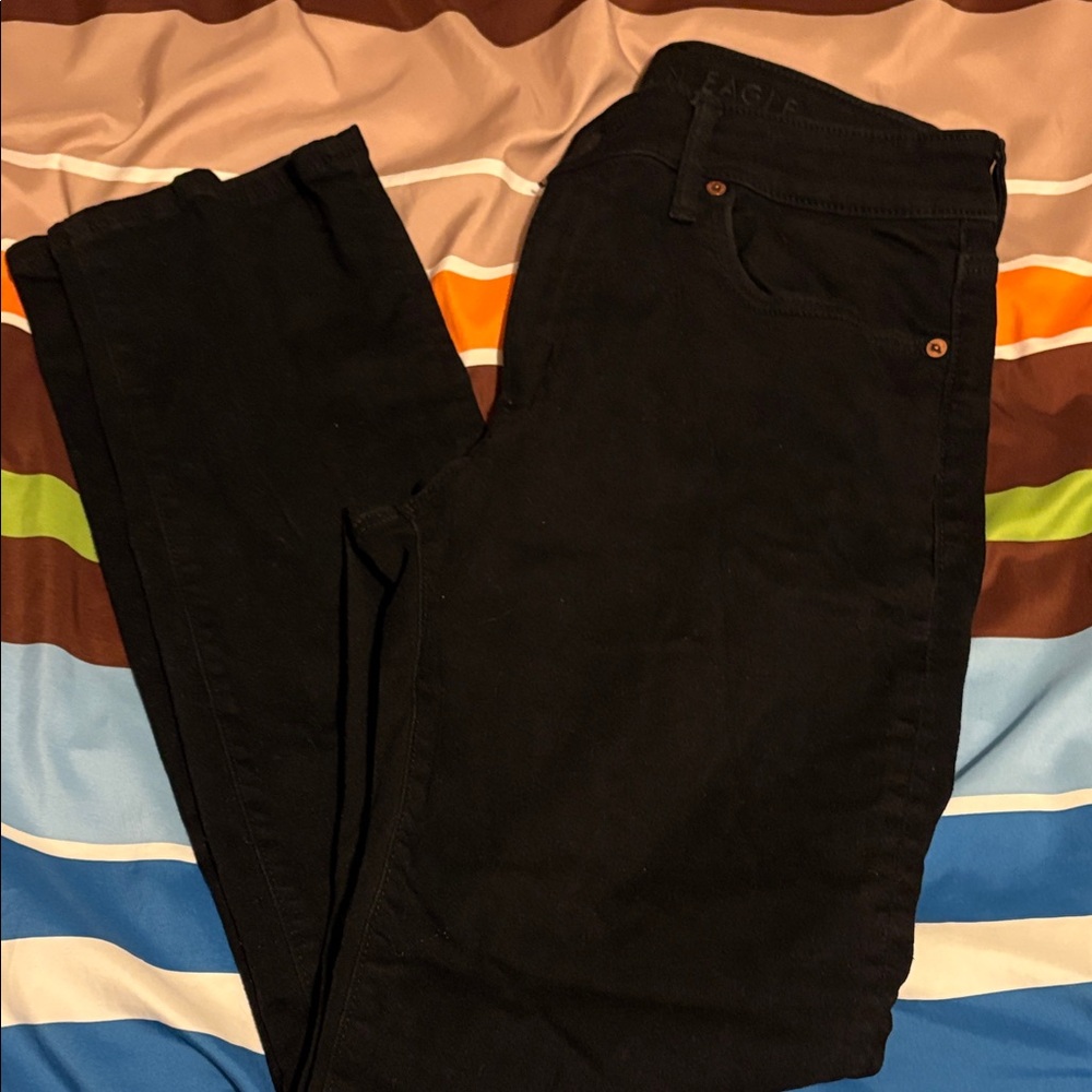 American Eagle Outfitters Airflex Black Denim